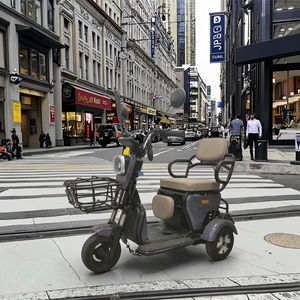 Nouveau tricycle électrique compact 2 <span class=keywords><strong>places</strong></span> populaire 60v véhicule de tourisme à 3 roues facile à utiliser corps ouvert sans tracas 48v - Product Image 5