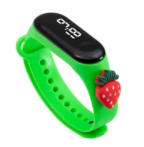 New Electronic Touchable product Waterproof Sport Boys Girls Watch Brand Kids Cartoon Digital Wrist Watches