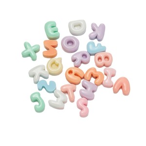 Colorful English <b>Letter</b> Beads Resin Acrylic DIY Craft Jewelry Making Accessories Alphabet <b>Letters</b> For Phone Case Hair Clip - Product Image 5