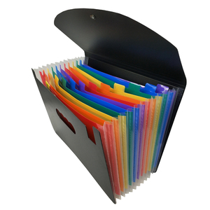 Classeurs portatifs Support Extensible Accordéon Avec Rabat Et Fermeture À Cordon - Product Image 3