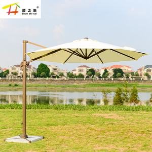 Parasol romain cantilever de grande taille pour jardin et plage, personnalisable avec impression de logo, vente en gros <span class=keywords><strong>d</strong></span>'usine, parasols et bases pour terrasse - Product Image 1
