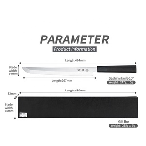 <span class=keywords><strong>Couteau</strong></span> Sakimaru 27cm <span class=keywords><strong>Couteau</strong></span> japonais en ébène Couteaux Sashimi <span class=keywords><strong>Saumon</strong></span> - Product Image 2