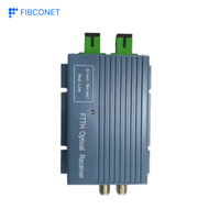 Fibconet FTTH-1200M WDM Penerima Serat Optik SC/APC 1550nm CATV Jaringan GEPON AGC -10~0 DBm
