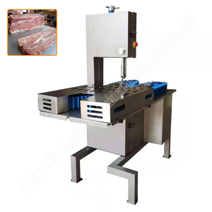 Pig Hoof Half Slicer <b>Sheep</b> Feet Bandsaw Frozen <b>Meat</b> With Bones Cutting Machine - Product Image 4