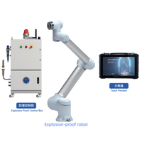 Robot Colaborativo a Prueba de Explosiones de 6 Ejes, ATEX Ex Db Eb Pxb IIC T4 Gb, Cobot con Carga Útil de 10 kg, IP65, Alcance de 1300 mm, Motor PLC, Petróleo y Gas