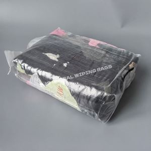 Trapos de Algodón Reciclables a Granel, Colores Mezclados, Tela de Felpa, Trapos Industriales de Limpieza de Desechos Mixtos - Product Image 1