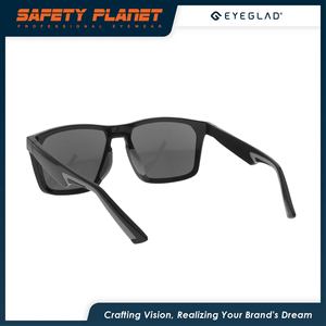 Lunettes de soleil de sécurité unisexes de style décontracté Lunettes de soleil de marque polarisées avec boîte à lunettes conçue - Product Image 5