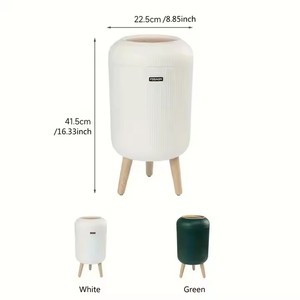 Bidone della <span class=keywords><strong>spazzatura</strong></span> <span class=keywords><strong>con</strong></span> sensore di movimento per l'adsorbimento automatico del <span class=keywords><strong>cestino</strong></span> dei rifiuti automatico Touchless intelligente <span class=keywords><strong>con</strong></span> <span class=keywords><strong>coperchio</strong></span> - Product Image 5