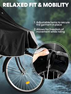 Impermeable Reflectante Personalizado para Ciclismo, Poncho <span class=keywords><strong>de</strong></span> <span class=keywords><strong>Lluvia</strong></span> para Bicicleta, Capas <span class=keywords><strong>de</strong></span> <span class=keywords><strong>Lluvia</strong></span> Ligeras, Compactas y Reutilizables para Adultos - Product Image 6