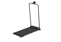 Tapis de course électrique silencieux à profil bas, pliable avec accoudoirs, pour usage résidentiel, équipement de fitness compact
