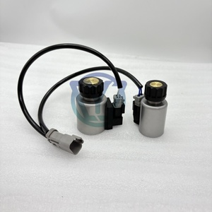 Vanne solénoïde proportionnelle hydraulique 24V UC4020757708 compatible avec le capteur de pression KM10 196D001 pour solénoïde de commande d'excavatrice - Product Image 4