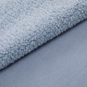 12mm 100% <span class=keywords><strong>polyester</strong></span> Teddy Fur ngoại quan vải với cực <span class=keywords><strong>Fleece</strong></span> - Product Image 1