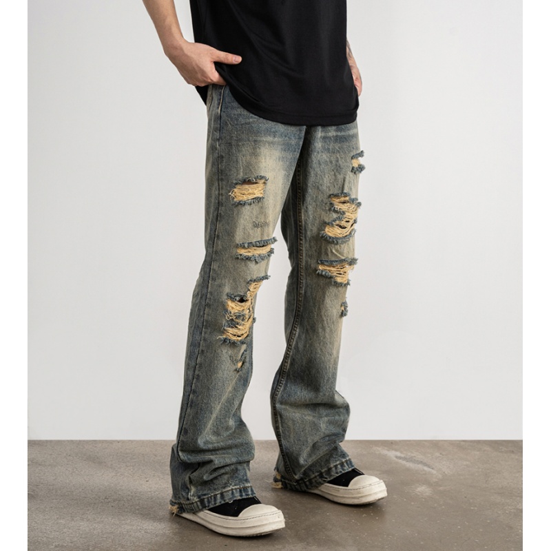 Encuentra artesanía de calidad en pantalones vaqueros azules