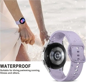 BEEFLYPOWER Correa Deportiva de Silicona con Hebilla de Color Más Vendida para Reloj <span class=keywords><strong>Samsung</strong></span> <span class=keywords><strong>Galaxy</strong></span> <span class=keywords><strong>Watch</strong></span> 7/6/5/<span class=keywords><strong>4</strong></span> Classic - Product Image 4