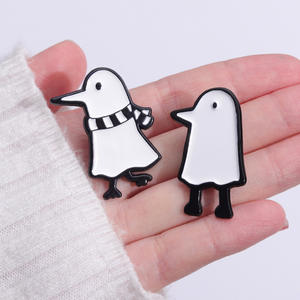 Stock Cartoon Comic Oyasumi Punpun Emaille Pin Gute Nacht Punpun Teufel Horn Augen Broschen Benutzer definierte Revers Rucksack Abzeichen Souvenir - Product Image 2