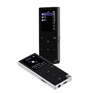 Lecteur MP3 MP4 portable en métal, son HiFi sans perte, bouton tactile, édition étudiante, radio FM, calendrier, alarme - Product Image 1