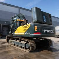 Excavadora Hyundai de 30 toneladas, excavadora de segunda mano, hecha en Corea del Sur, en buen estado, importada con embalaje original