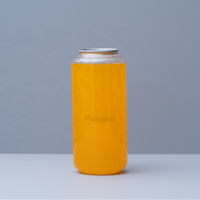 Boîtes en plastique PET jetables de qualité alimentaire NSF personnalisées en gros de 700 ml, 650 ml, 16 oz pour les boissons gazeuses et les smoothies avec un ouverture facile
