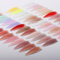 Fournisseur d'ongles Vente en gros Constructeur de vernis à ongles Gel Soak Off UV Led Construct Nail Gel Polish For Nail Extension Construction
