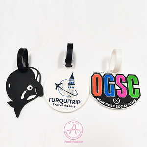 Bán Buôn Du Lịch Hành Lý <span class=keywords><strong>Tag</strong></span> Silicon Tùy Chỉnh Mềm Cao Su Ủng Hộ Đám Cưới Thăng Hoa Hành Lý <span class=keywords><strong>Tag</strong></span> Cho Quà Tặng Doanh Nghiệp - Product Image 4