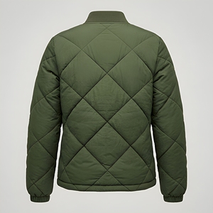 Custom <b>Women's</b> Puffer <b>Jacket</b> Winter Warm Stylish <b>Jacket</b> Breathable Water Resistant Zippered Pocket Quilted <b>Jacket</b> OEM Service - Product Image 2
