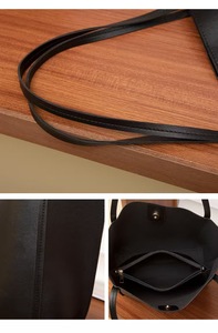 Grand <span class=keywords><strong>Sac</strong></span> <span class=keywords><strong>Fourre</strong></span>-<span class=keywords><strong>Tout</strong></span> pour Femme en <span class=keywords><strong>Cuir</strong></span> PU, Grande Capacité - Product Image 6
