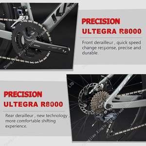 Vélo de route en carbone T800 à 22 vitesses, frein à disque Shimano <span class=keywords><strong>Ultegra</strong></span> <span class=keywords><strong>R8000</strong></span>, 700C, léger, vélo de course professionnel, vente chaude - Product Image 4