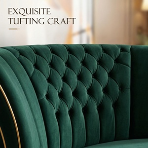 Op maat gemaakte verstelbare moderne fluwelen bedden met massief houten frame, karamelbruin, voor slaapkamer & hotel - Product Image 6