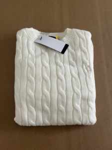 Mới Thêu Logo Mùa Thu Mùa Đông Vòng Cổ Close-Phù Hợp Ấm Dệt Kim Áo Len Cho Nam Giới Và Phụ Nữ - Product Image 5