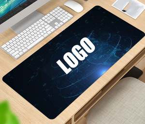 Alfombrilla de Ratón de Silicona de Marca, Moderna, Extendida, Azul, con Logotipo Personalizado, para Escritorios de Juegos, Configuraciones de Oficina, Promociones Corporativas - Product Image 6