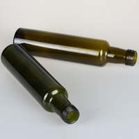 Carré rond 100ml 250ml 500ml 750ml 1000ml vert Marasca verre de cuisson comestible bouteille d'huile d'olive