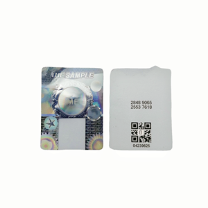 Autocollants holographiques anti-contrefaçon personnalisés exclusifs en 3D stéréoscopique dynamique arc-en-ciel, <span class=keywords><strong>code</strong></span> QR authentique à l'épreuve de la falsification - Product Image 3