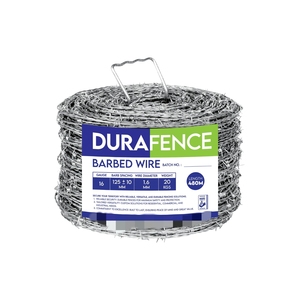 Alambre de Hierro Galvanizado de Alta Calidad de 2 mm para Seguridad y Protección de Granjas, Rollo de Alambre de Púas de 1.8 mm y 2 Hilos - Product Image 4