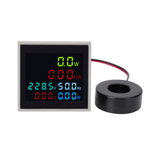 OFERTA QUENTE Medidor de Energia Digital Colorido AC 80-450V com Precisão de 1% Testador Multifuncional com Medição de PF Hz Amperes Watts - Product Image 6