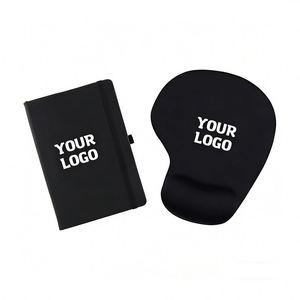 Carnet de notes A6 en cuir personnalisé avec pages lignées, logo en relief et fermeture élastique – Cadeau d'affaires promotionnel en gros - Product Image 1