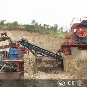 Ligne de production complète de concassage de pierres calcaires de dolomite 300t ensemble <span class=keywords><strong>complet</strong></span> de concasseur de pierres dures coût d'usine - Product Image 2