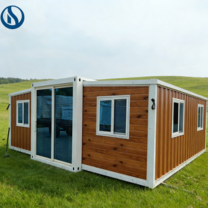 Rumah Prefabrikasi 20ft 40ft, Rumah Kontainer Pengiriman yang Dapat Dipindahkan dan Diperluas dengan 2, 3, 4 Kamar Tidur, Dapur, dan Kamar Mandi - Product Image 3