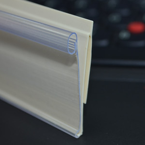 Clip de soporte de etiquetas de estante de <span class=keywords><strong>supermercado</strong></span> o tienda de PVC multicolor - Product Image 1