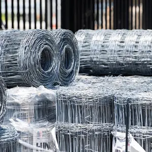 Vendita calda nodo ad alta resistenza con nodo e recinzione in filo di acciaio zincato recinzione soggiorno <span class=keywords><strong>tufo</strong></span> 48 pollici di altezza 300 lungo - Product Image 1