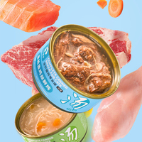 Makanan Kucing Basah Kalengan Rasa Ayam Tuna Segar, Bebas Biji-bijian, Kontrol Urine, Sehat, OEM Grosir, 85g