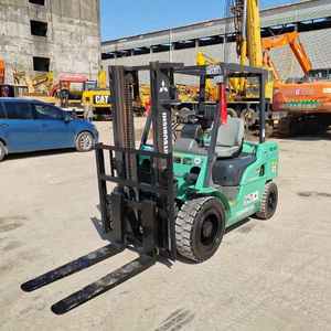 Carretilla elevadora diésel 4WD Mitsubishi usada de 3 toneladas con buena calidad y precio barato - Product Image 6