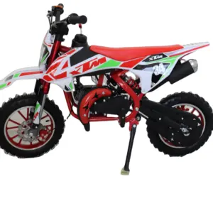 MRZ 50cc sepeda motor Trail anak-anak, sepeda motor Trail gas off road 49cc 2 Tak