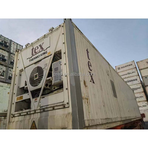 40FT Used Reefer Container Second Hand <b>Refrigerated</b> Container with Thermo King Carrier Daikin Cooling Unit For Sale. - Product Image 2