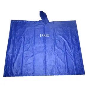 BSCI工厂批发旅行一体式雨衣PVC加厚非一次性便携式雨衣防雨