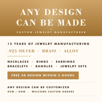 Bracelets et colliers classiques unisexes en alliage de laiton argenté personnalisés |   Dessins 3D gratuits |   Hypoallergénique |   Toute option de placage |