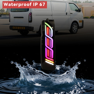 Feux arrière LED HOSI pour Toyota Hiace KDH200 TRH200 H200 Series <span class=keywords><strong>2005</strong></span>-2018 avec clignotants dynamiques à défilement - Product Image 6