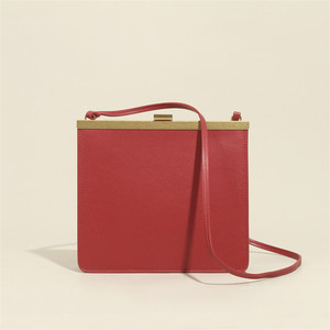 AZB341 Ví Cầm Tay Nữ Đa Năng Bằng Da Thật Có Nút Kẹp Sang Trọng Và Túi Buổi Tối Túi Dự Tiệc Cho Nữ Túi Cầm Tay Hợp Thời Trang 2023 - Product Image 1