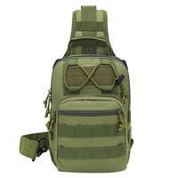 Sac à bandoulière tactique pour homme, sac de poitrine Molle, imperméable, OEM, sport de plein air, sac à bandoulière simple, sac de poitrine tactique