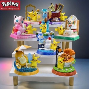 Autentica Scatola Misteriosa <span class=keywords><strong>Pokémon</strong></span> con <span class=keywords><strong>Pikachu</strong></span> e i Suoi Amici, Statuetta in Vetro, Decorazione da Scrivania, Regalo per Ragazze dai 5 ai 7 Anni - Product Image 4