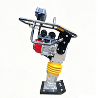  Compacteur à piston thermique GX120 160 pour travaux de construction, type Jumping Jack, 80 kg, pour compactage de sous-sol